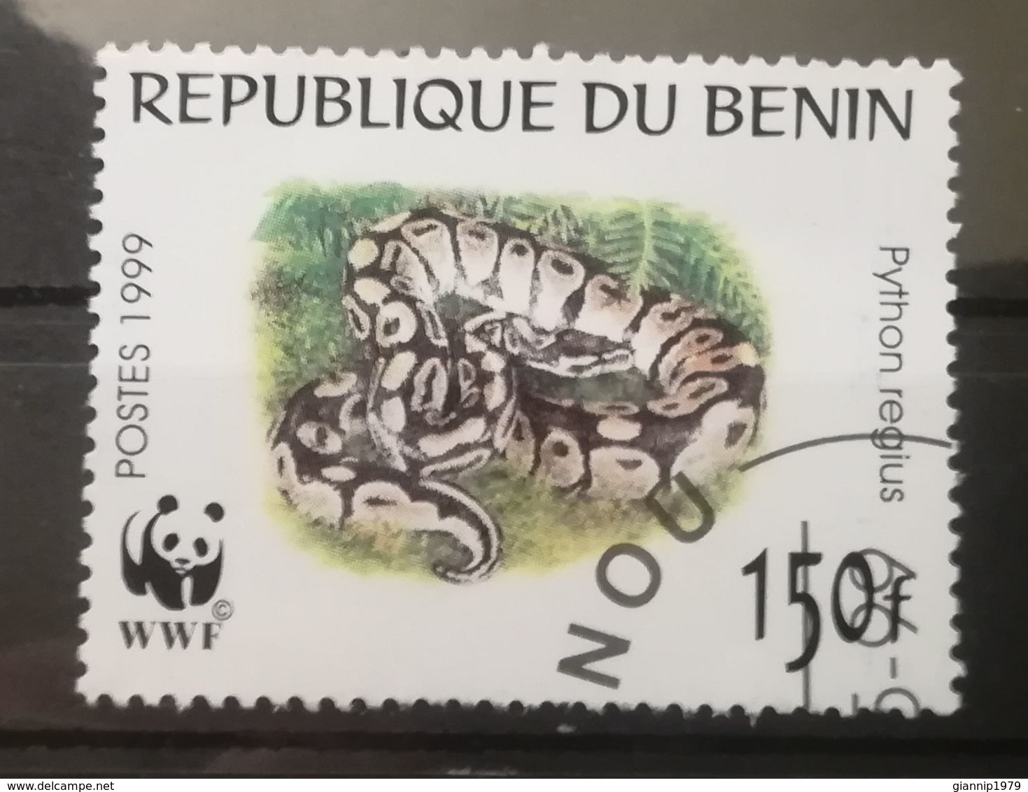 FRANCOBOLLI STAMPS BENIN AFRICA 1999 SERIE SERPENTI - Benin – Dahomey (1960-...)