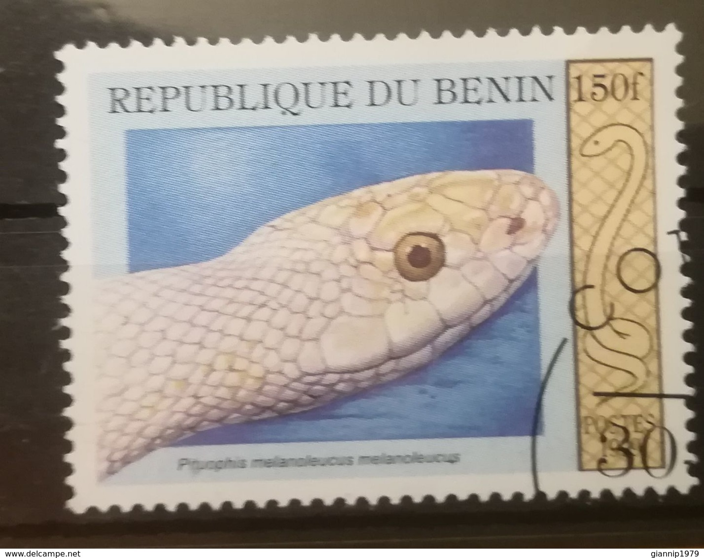 FRANCOBOLLI STAMPS BENIN AFRICA 1999 SERIE SERPENTI - Benin – Dahomey (1960-...)