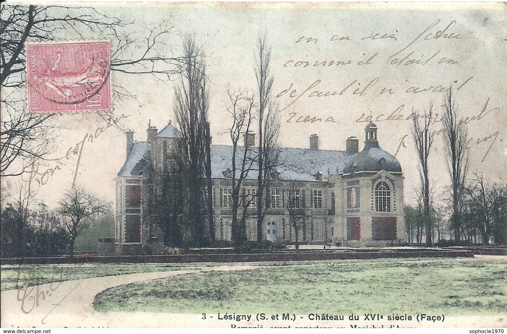 SEINE ET MARNE - 77 - LESIGNY - Château Du XVIème Siècle - Maréchal D'Ancre - Lesigny