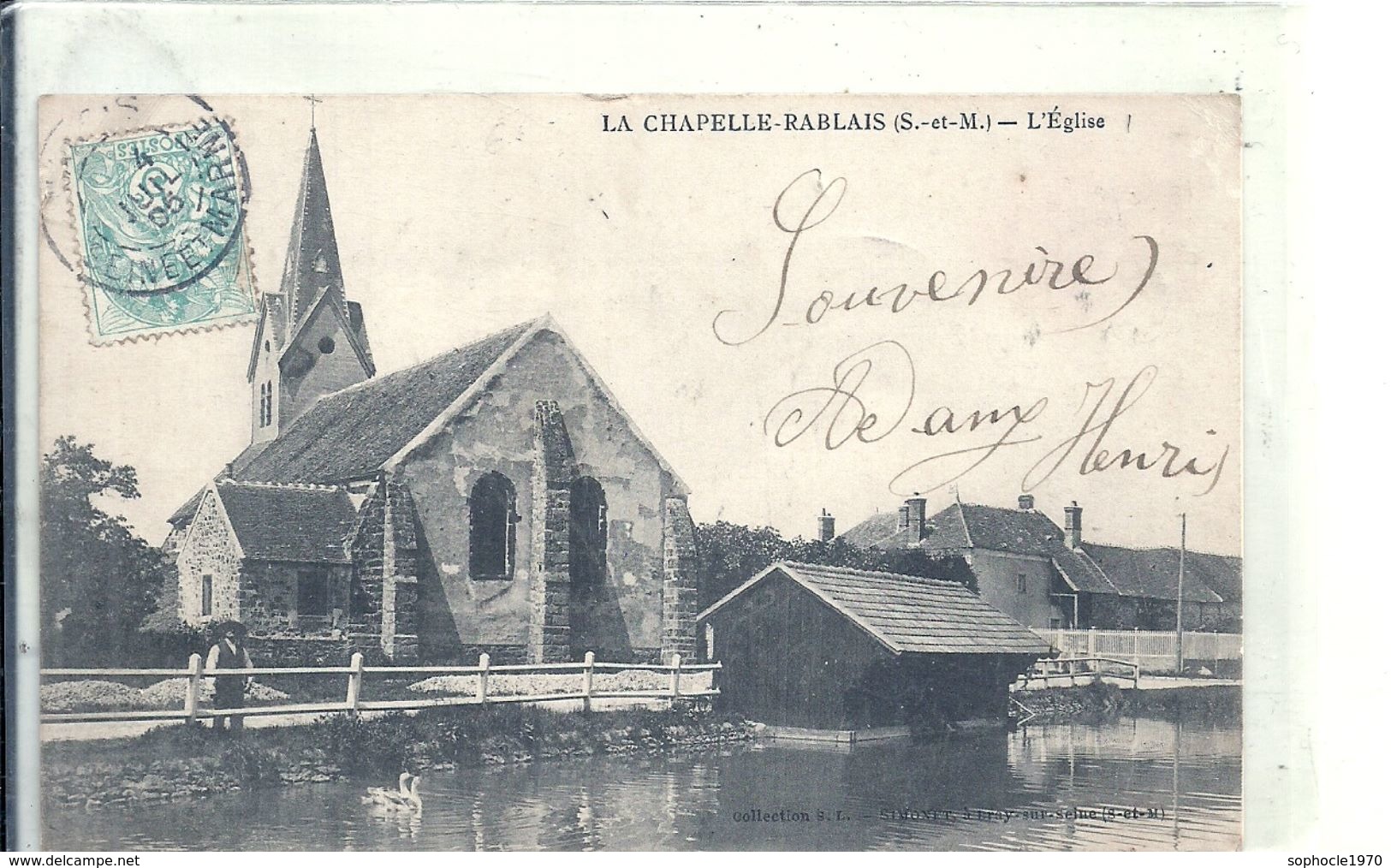 SEINE ET MARNE - 77 - LA CHAPELLE RABLAIS - L'église - La Chapelle La Reine