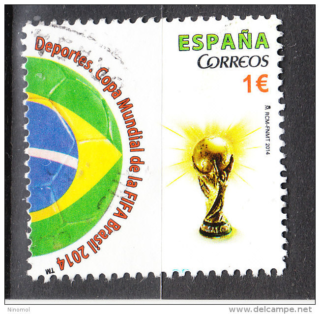 Spagna   -   2014. Fifa Cup Brazil 2014 - Usados