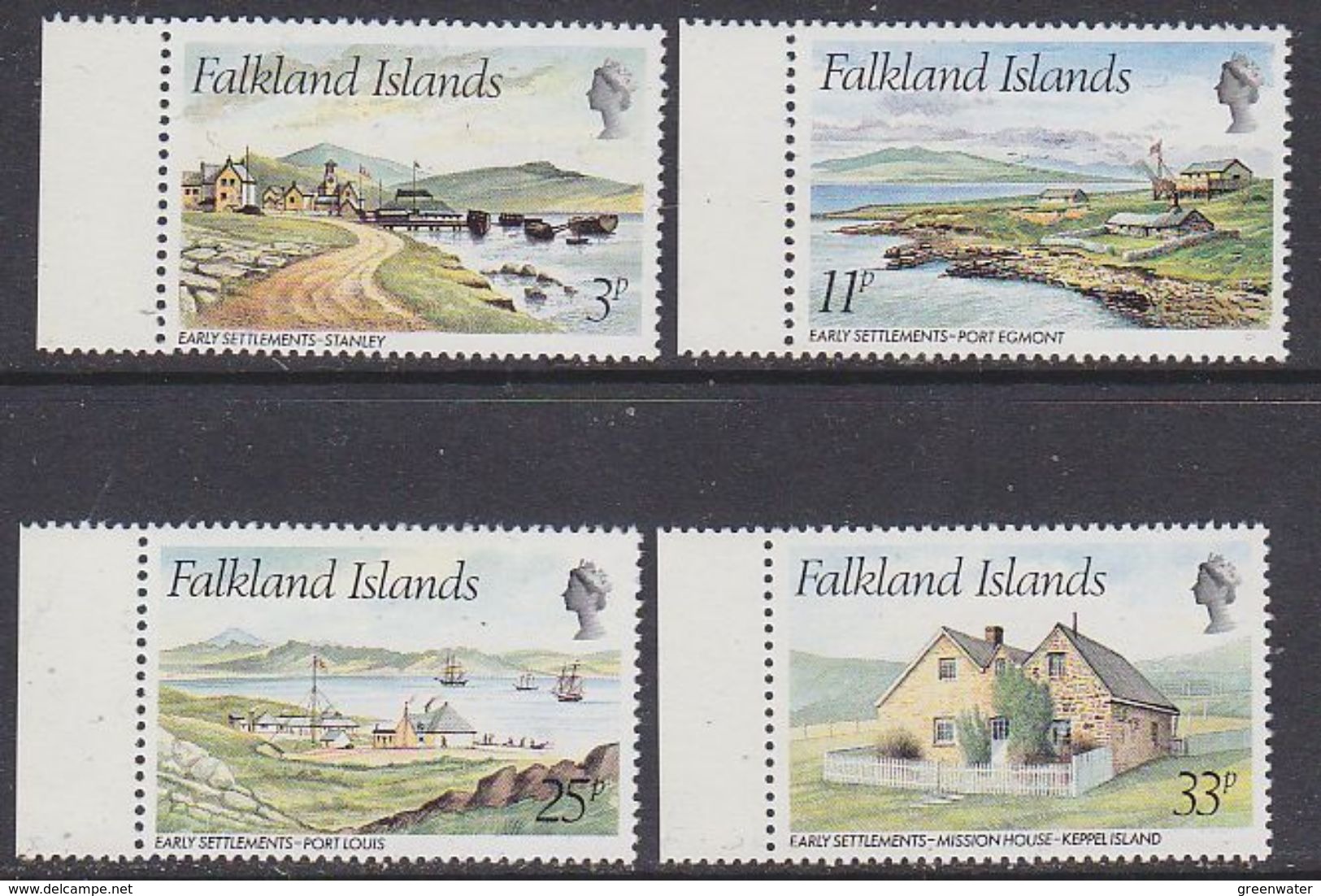 Falkland Islands 1980 Early Settlementv ** Mnh (37826) - Falklandeilanden