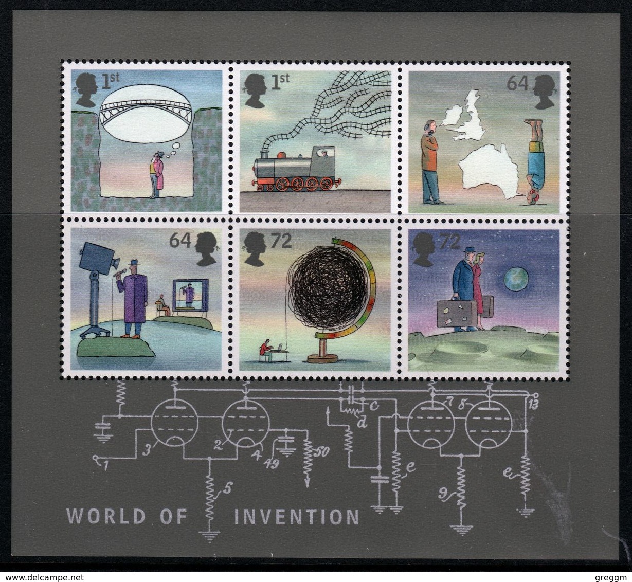 GB 2007 Mini Sheet Celebrating World Of Invention Unmounted Mint Condition. - Blocks & Miniature Sheets