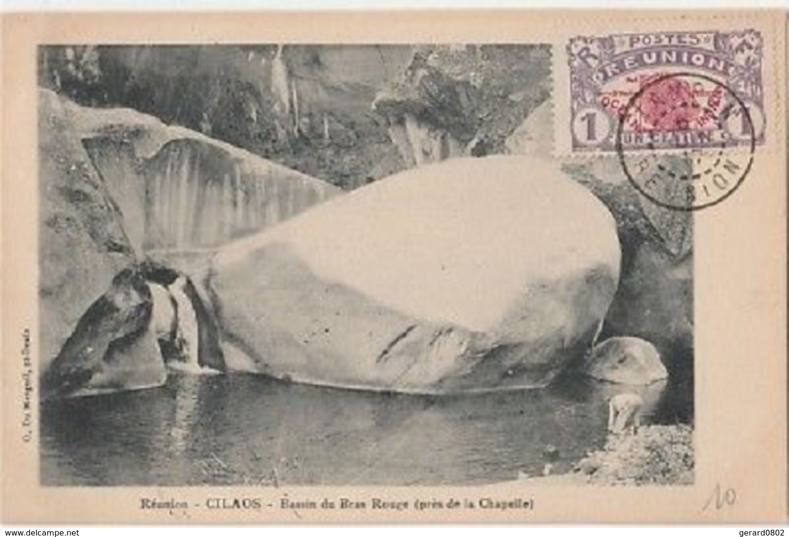 REUNION - Carte Postale De CILAOS à Destination De PARIS - Lettres & Documents