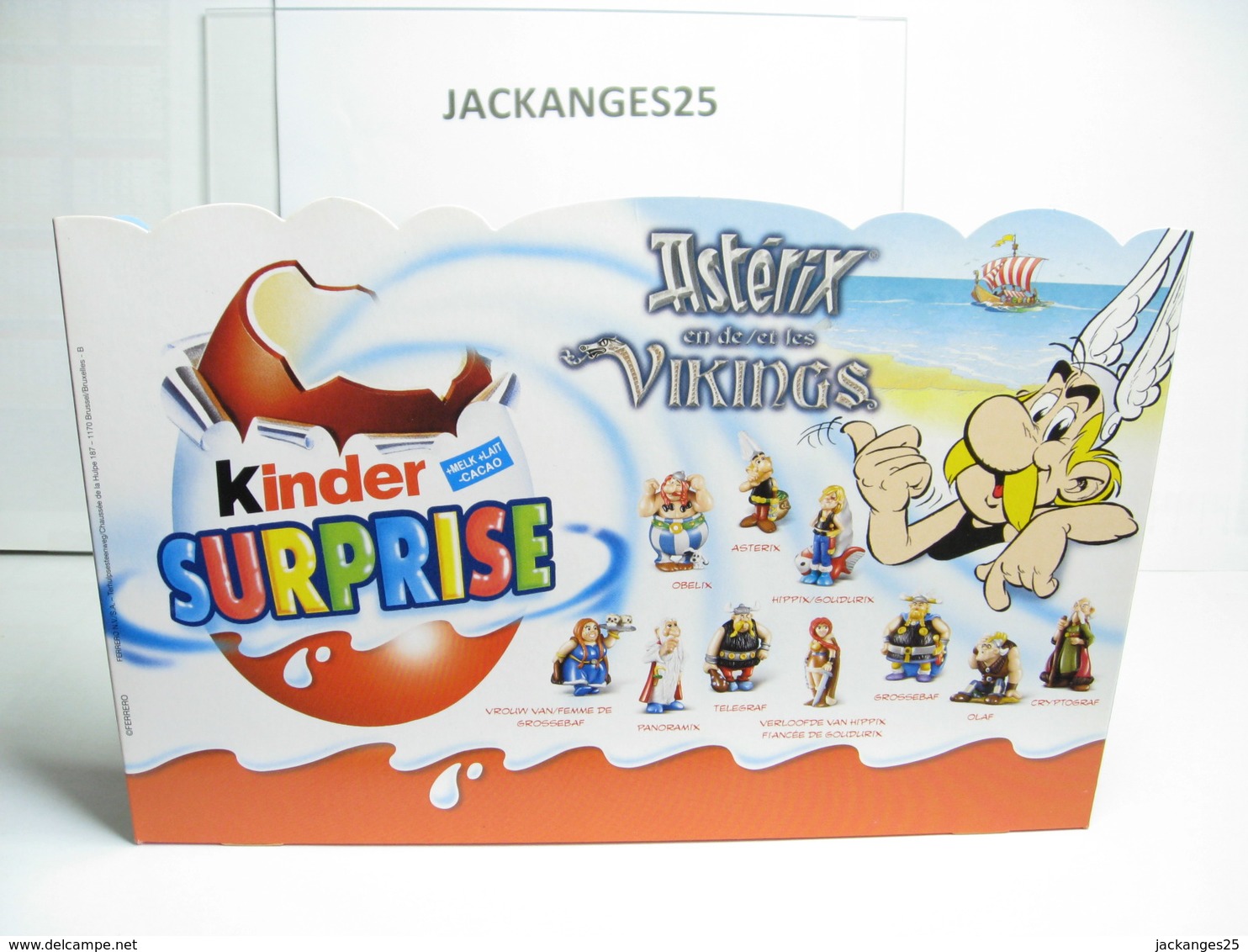 MAXI KINDER ASTERIX ET LES VIKINGS 2006 DIORAMA 10 FIGURINES - Maxi (Kinder-)