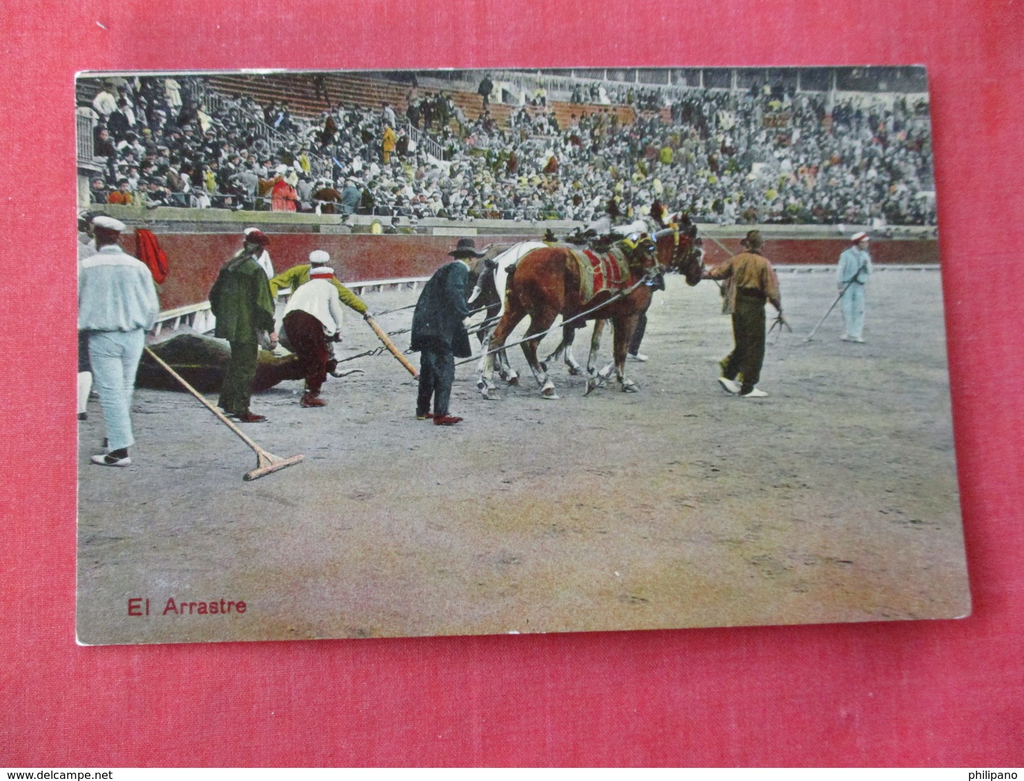 Bull Fight  El Arrastre  -ref 2875 - Corrida