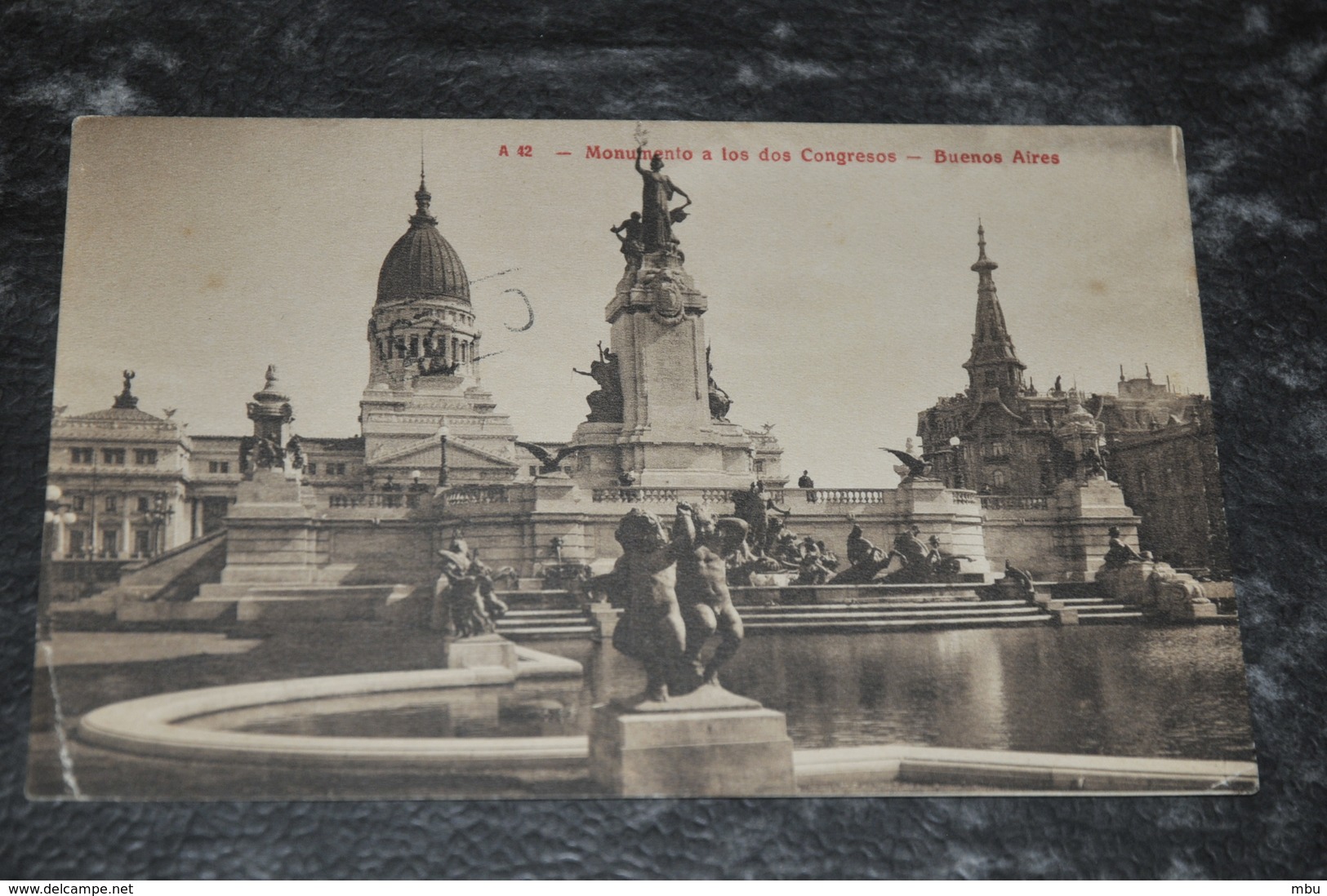 1423   Buenos Aires    Monumento A Los Dos Congresos   1925 - Argentina