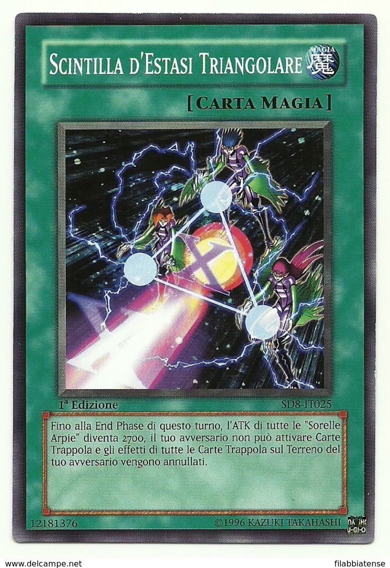 Yu-Gi-Oh - Scintilla D'Estasi Triangolare   ++++++ - Yu-Gi-Oh