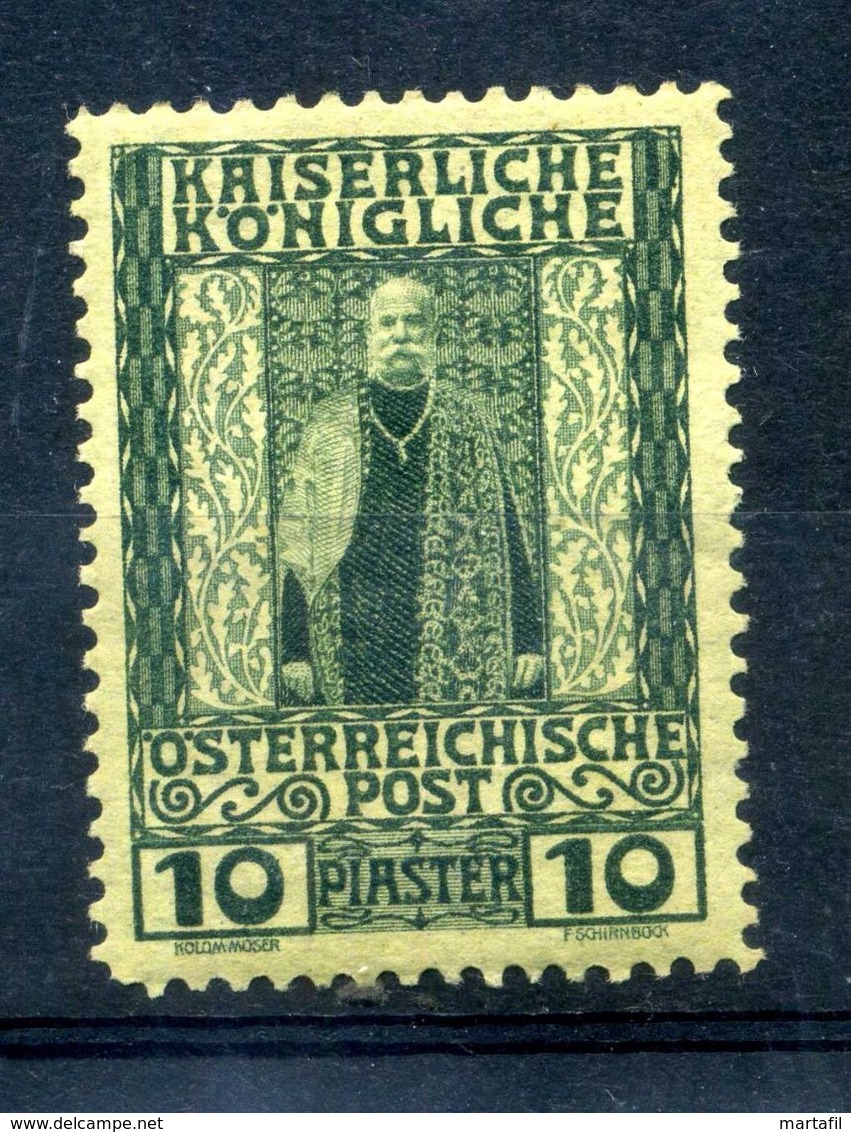 1908-14 LEVANTE N.52 MNH ** - Oriente Austriaco