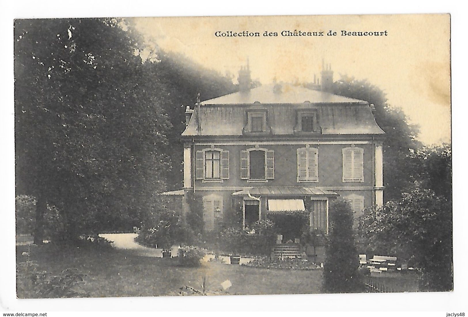 Collection Des Châteaux De BEAUCOURT  (cpa 90)    -  L 1 - Beaucourt