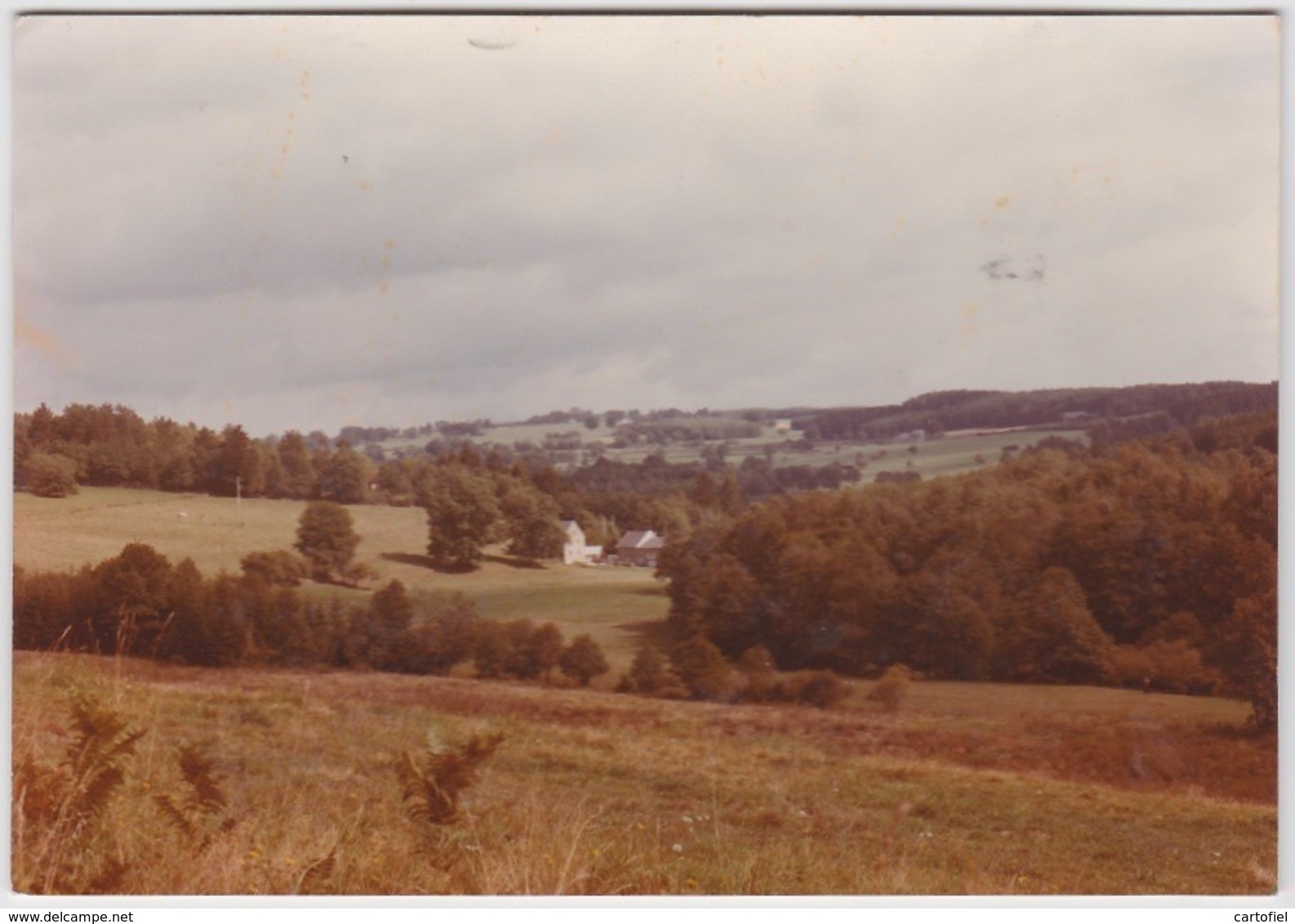 ONDENVAL-WAIMES-AU VIEUX MOULIN-CARTE PHOTO EN COULEURS-ENVOYEE-VOYEZ LES 2 SCANS-RARE - Waimes - Weismes