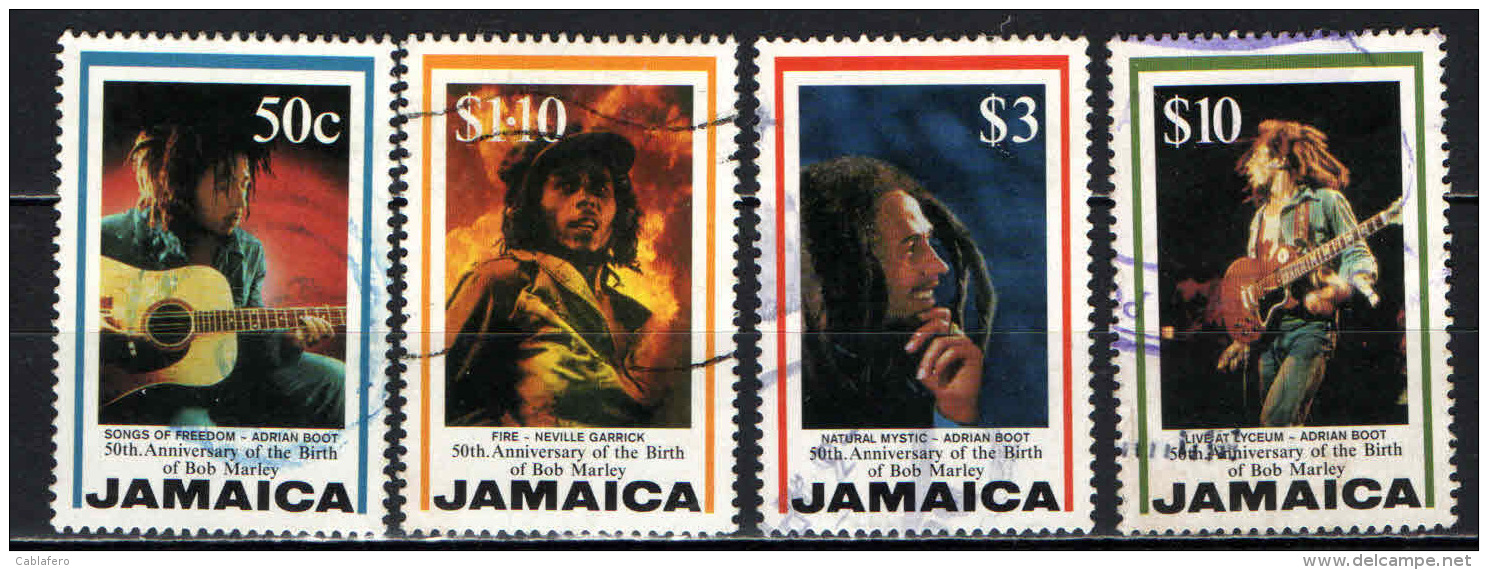 JAMAICA - 1995 - BOB MARLEY - USATI - Jamaica (1962-...)