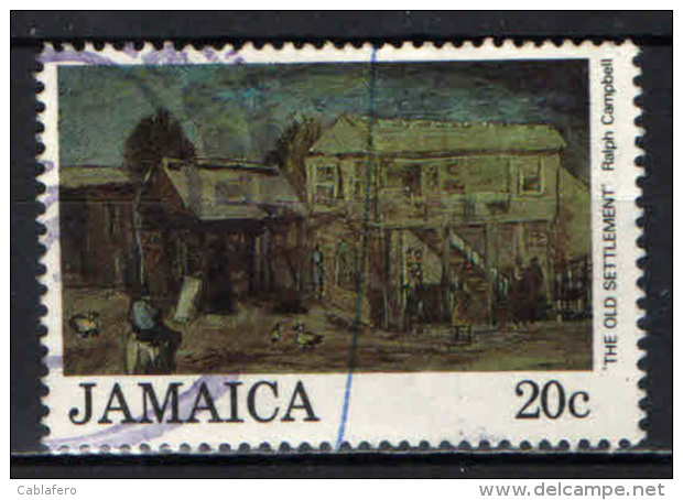 JAMAICA - 1985 - The Old Settlement, By Ralph Campbell - USATO - Giamaica (1962-...)