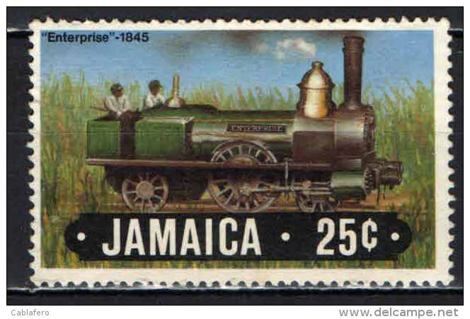 JAMAICA - 1984 - Early Steam Engines - USATO - Giamaica (1962-...)