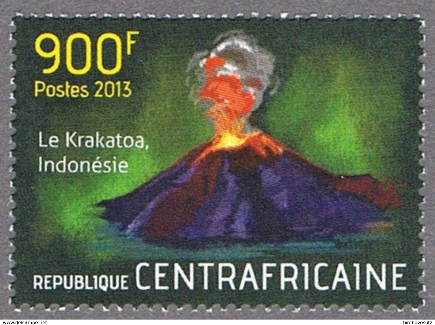 Centralafrice 2013 ** - Karakatoa Indonesien - - Volcanos