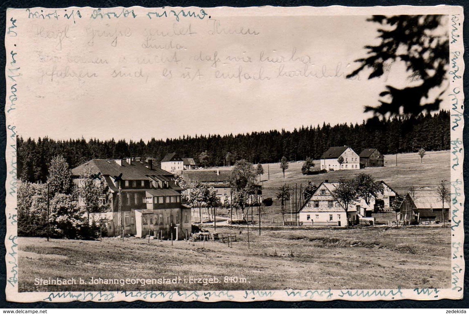 B1873 - Steinbach Bei Johanngeorgenstadt - Landgraf - Gasthof Gaststätte - Johanngeorgenstadt