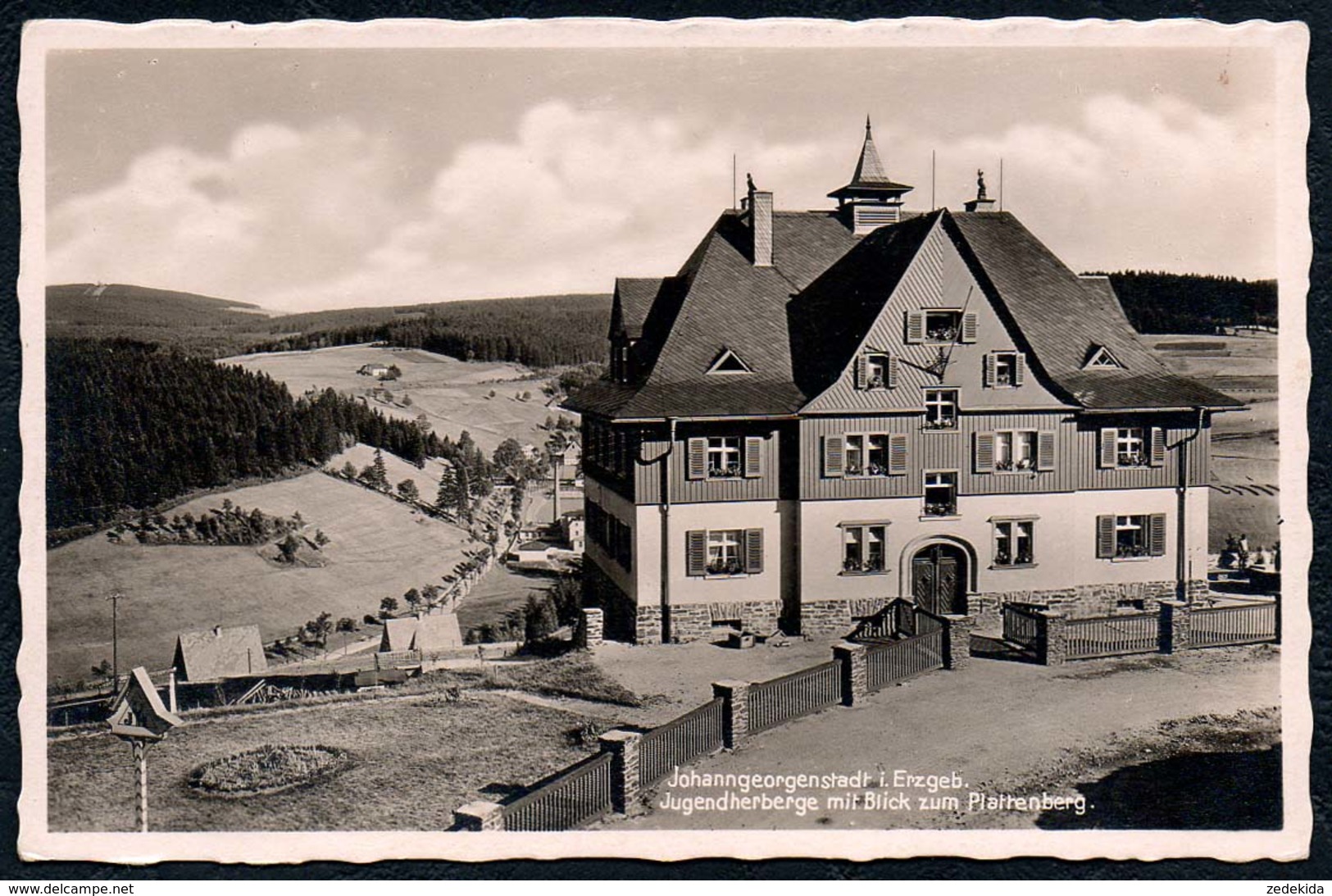 B1874 - Johanngeorgenstadt - Landgraf - Jugendherberge Plattenberg - Johanngeorgenstadt