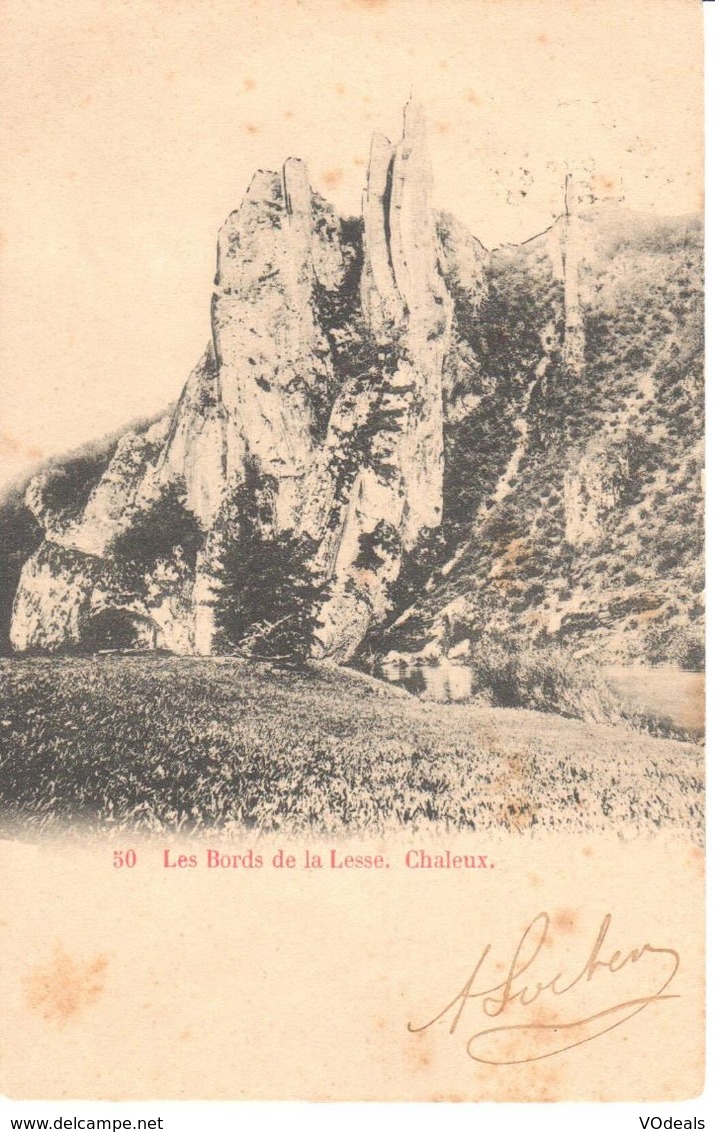 038 961 - CPA - Belgique  - Chaleux - Les Bords De La Lesse - Houyet