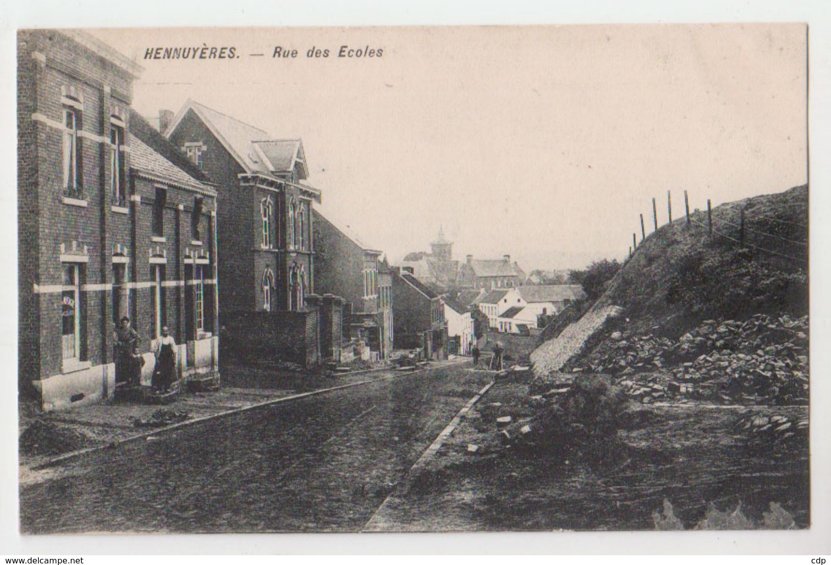 Cpa Hennuyeres   1912 - Braine-le-Comte