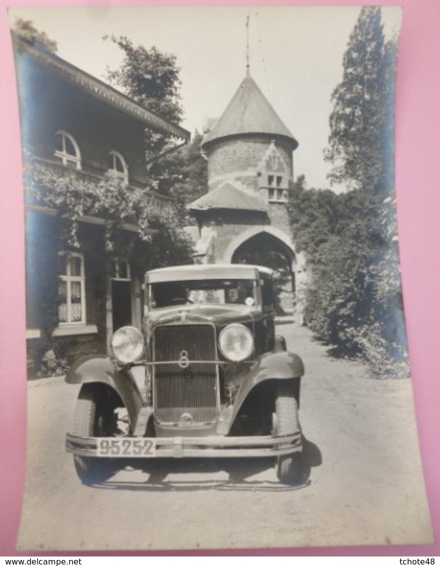 13 Photos Anciennes. Voitures Et Motos. FN. 1931 - Andere & Zonder Classificatie