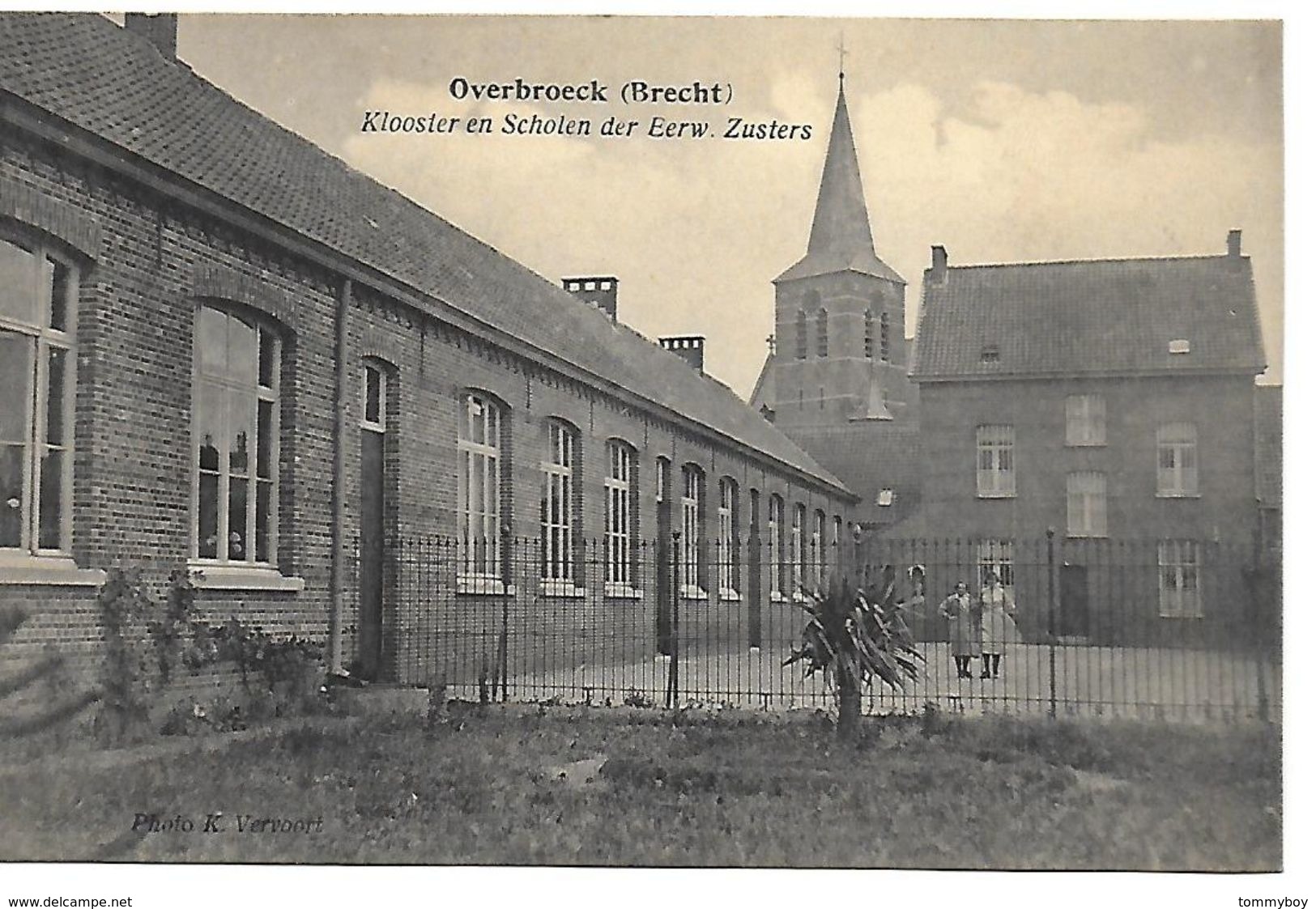 Overbroeck (brecht), Klooster En Scholen Der Eerw. Zusters, Niet Verstuurd - Brecht