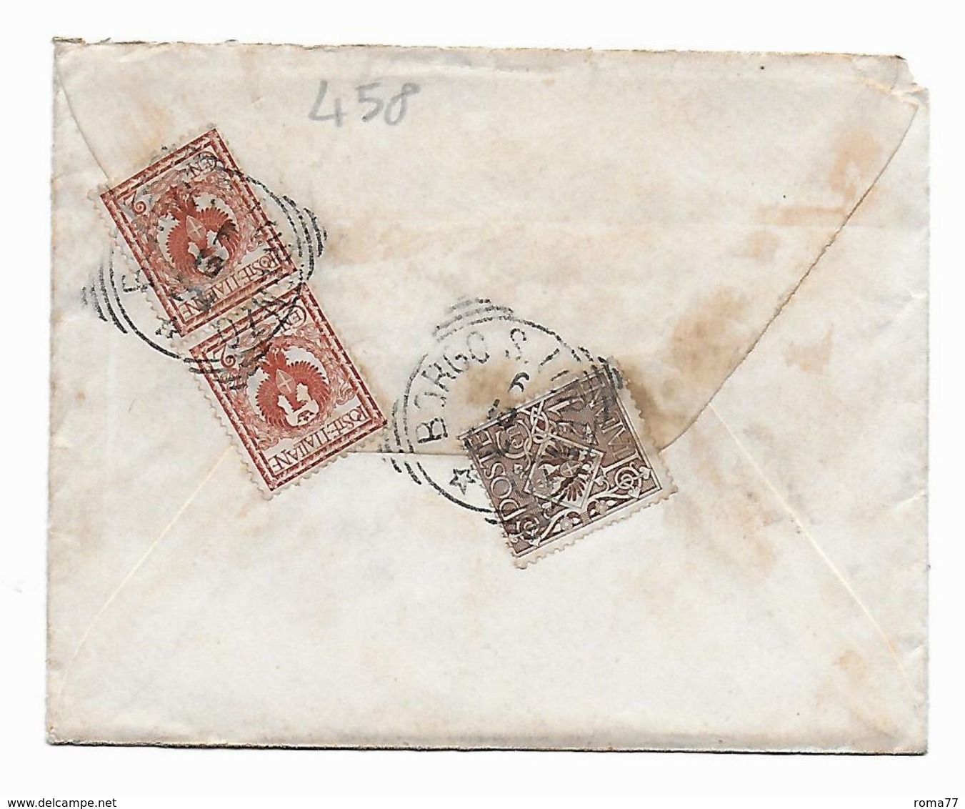 EDB458  - REGNO , Lettera Da Borgo S. Lorenzo 6/10/1909 - Storia Postale