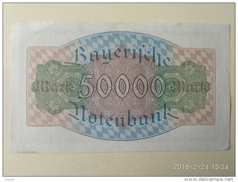 GERMANIA Munchen 50000 Mark 1923 - [11] Emissioni Locali