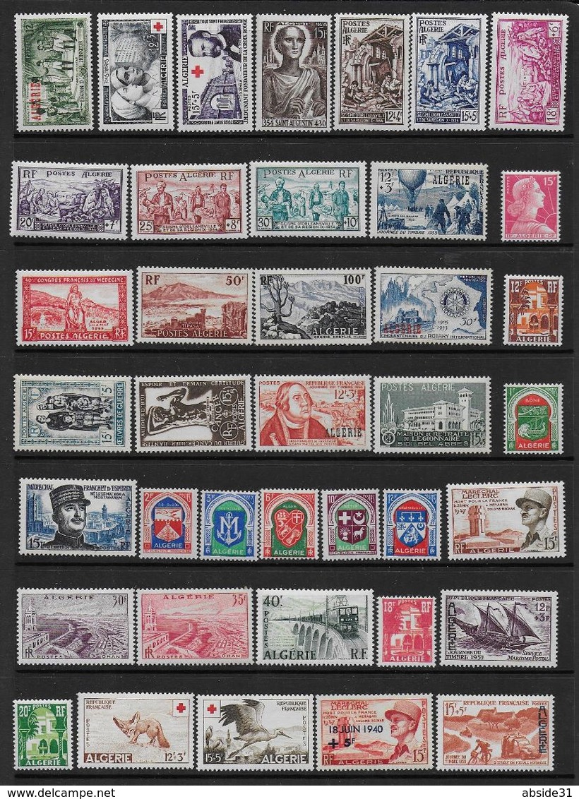 ALGERIE - Lot De 39 Timbres ** -- Cote : 119 € - Collections, Lots & Séries