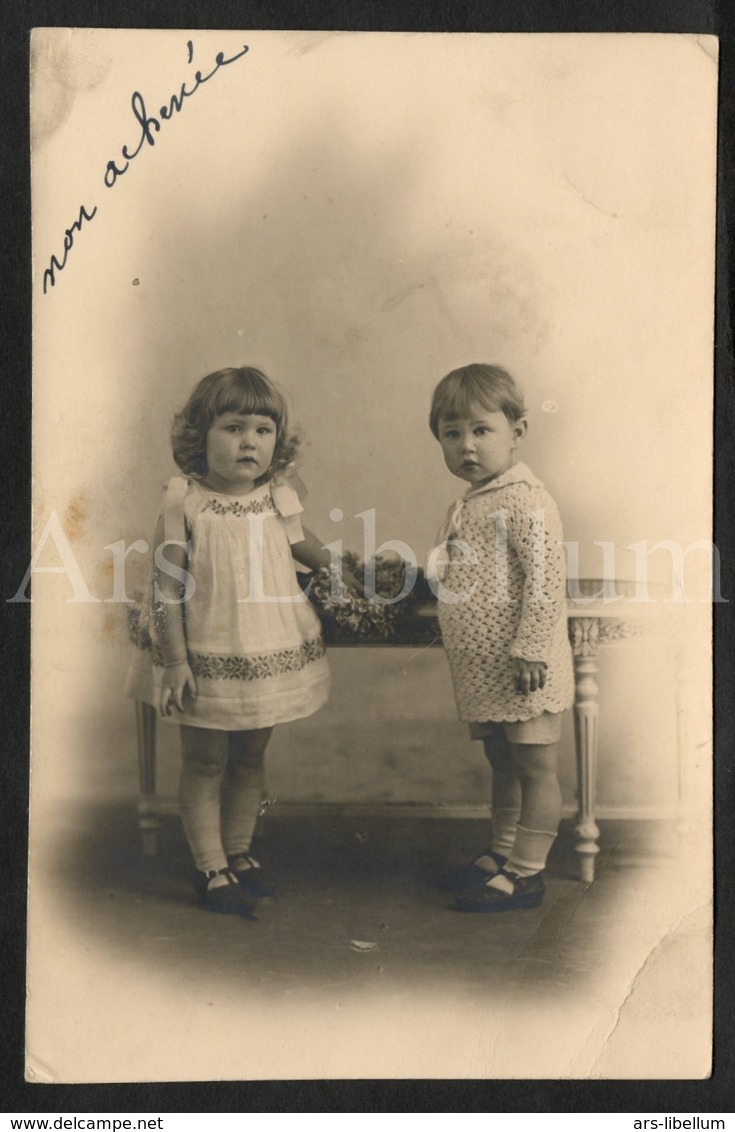 Photo Postcard / Foto / Photograph / Children / Enfants - Fotografie