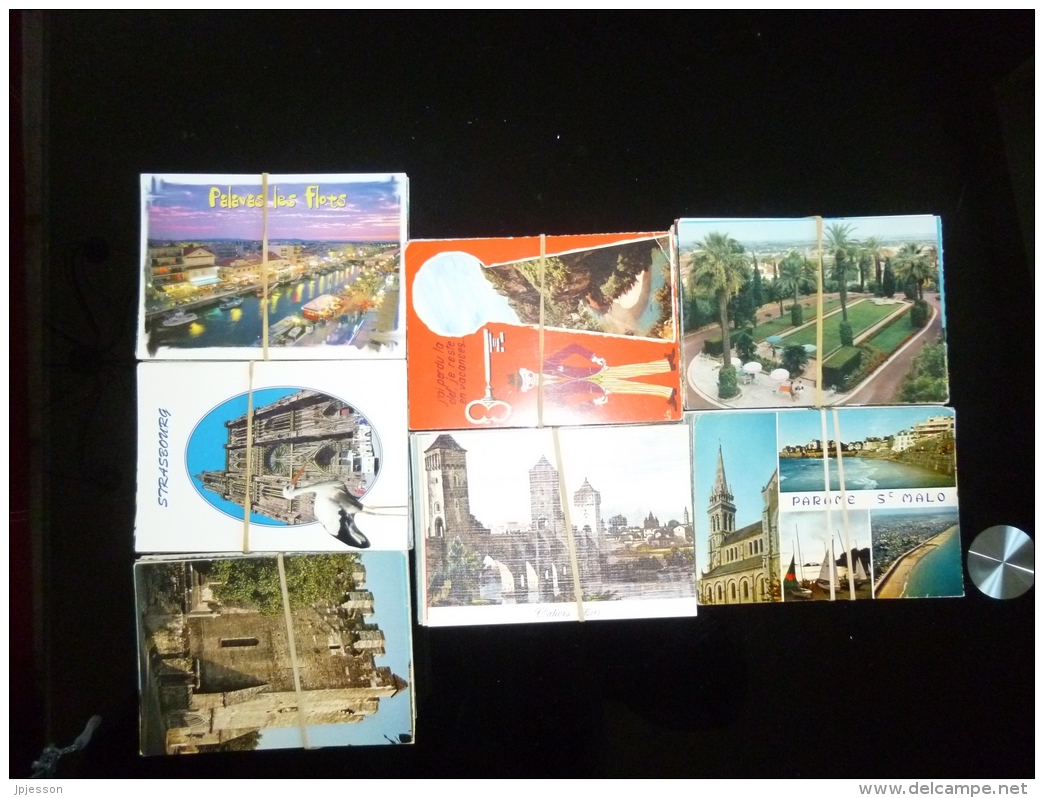 LOT DE 3000 CARTES MODERNES - 500 Postcards Min.