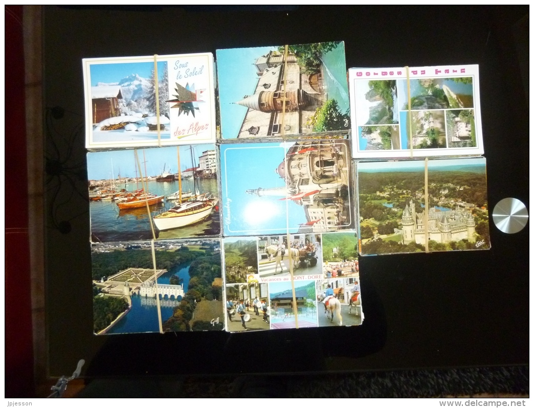 LOT DE 3000 CARTES MODERNES - 500 Postcards Min.