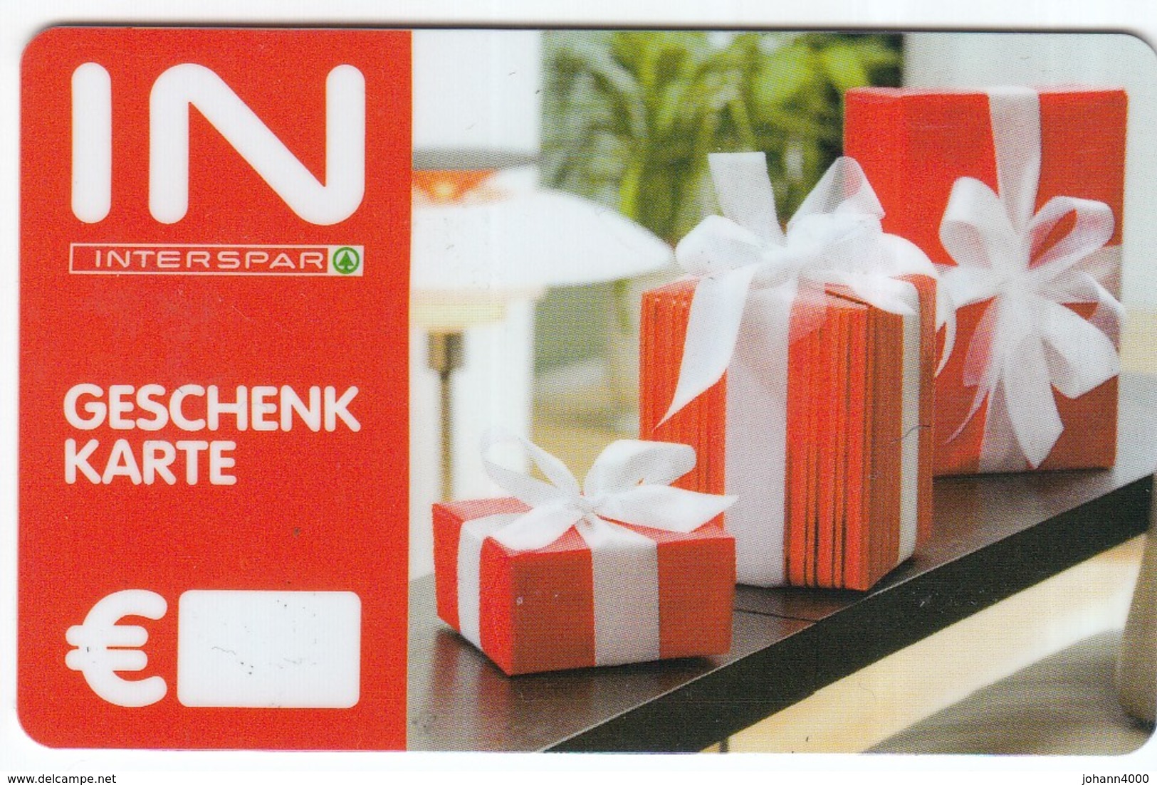 Geschenkkarte Interspar   Gift - Gift Cards