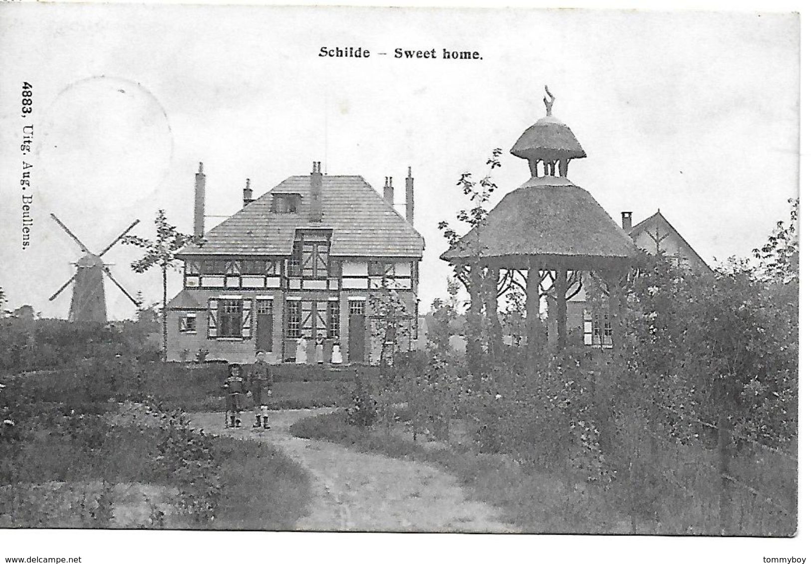 Schilde, Sweet Home, Verstuurd 1910 - Schilde