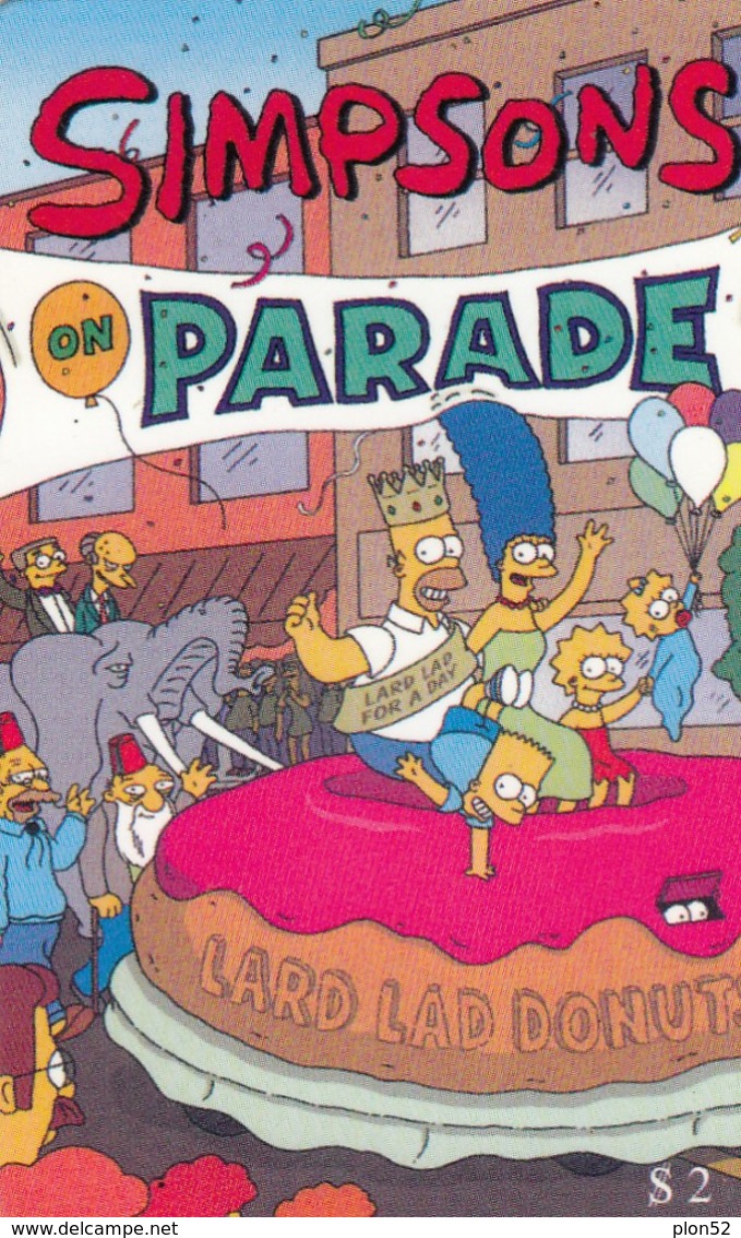 11792-PROMOCARD N. 063 -  2 $ -1999 - SIMPSONS - USED - Andere & Zonder Classificatie