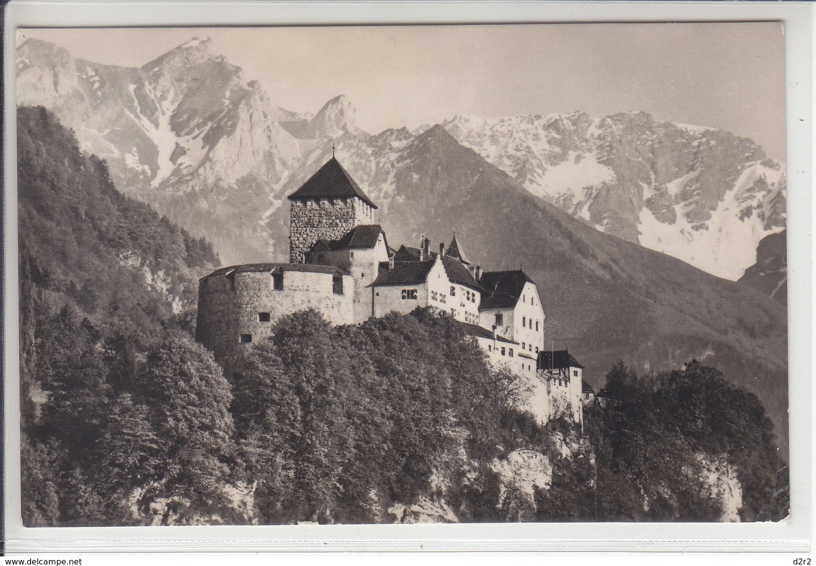 VADUZ - LE CHATEAU - 23.08.49 - Liechtenstein