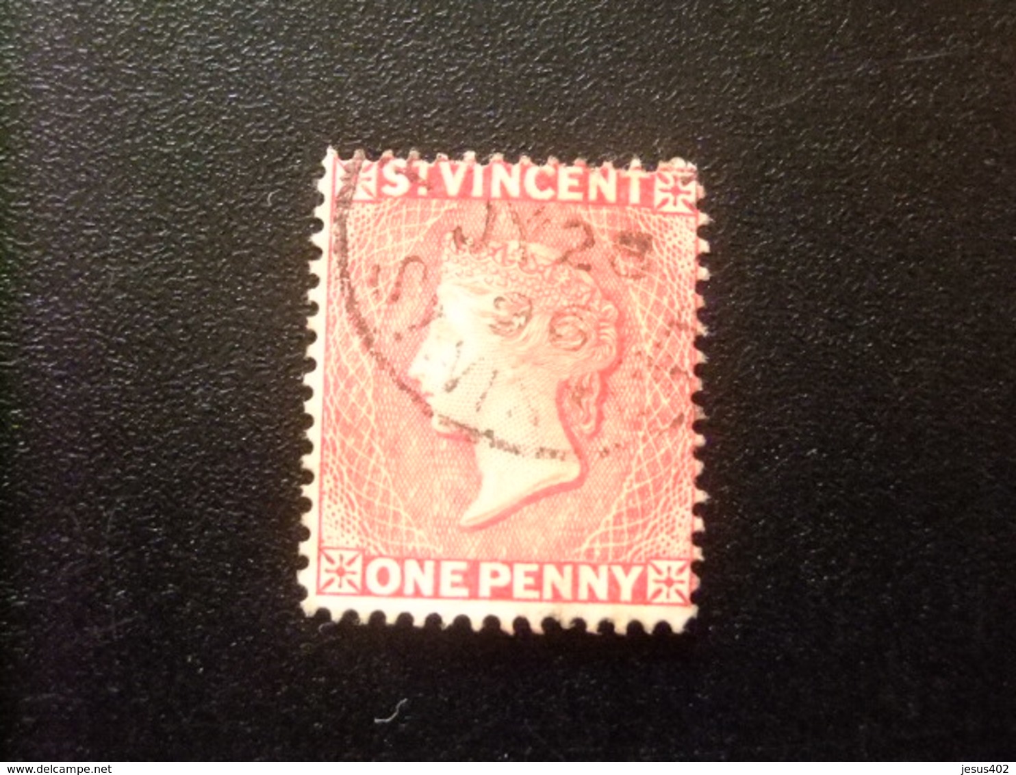 ST. VINCENT SAINT - VINCENT 1885 REINE VICTORIA Yvert 33 A FU - SG Nº 48 º FU - St.Vincent (...-1979)