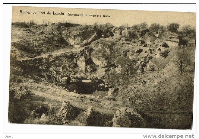 Ruines De Fort De Loncin   Emplacement Du Magasin A Poudre - Ans