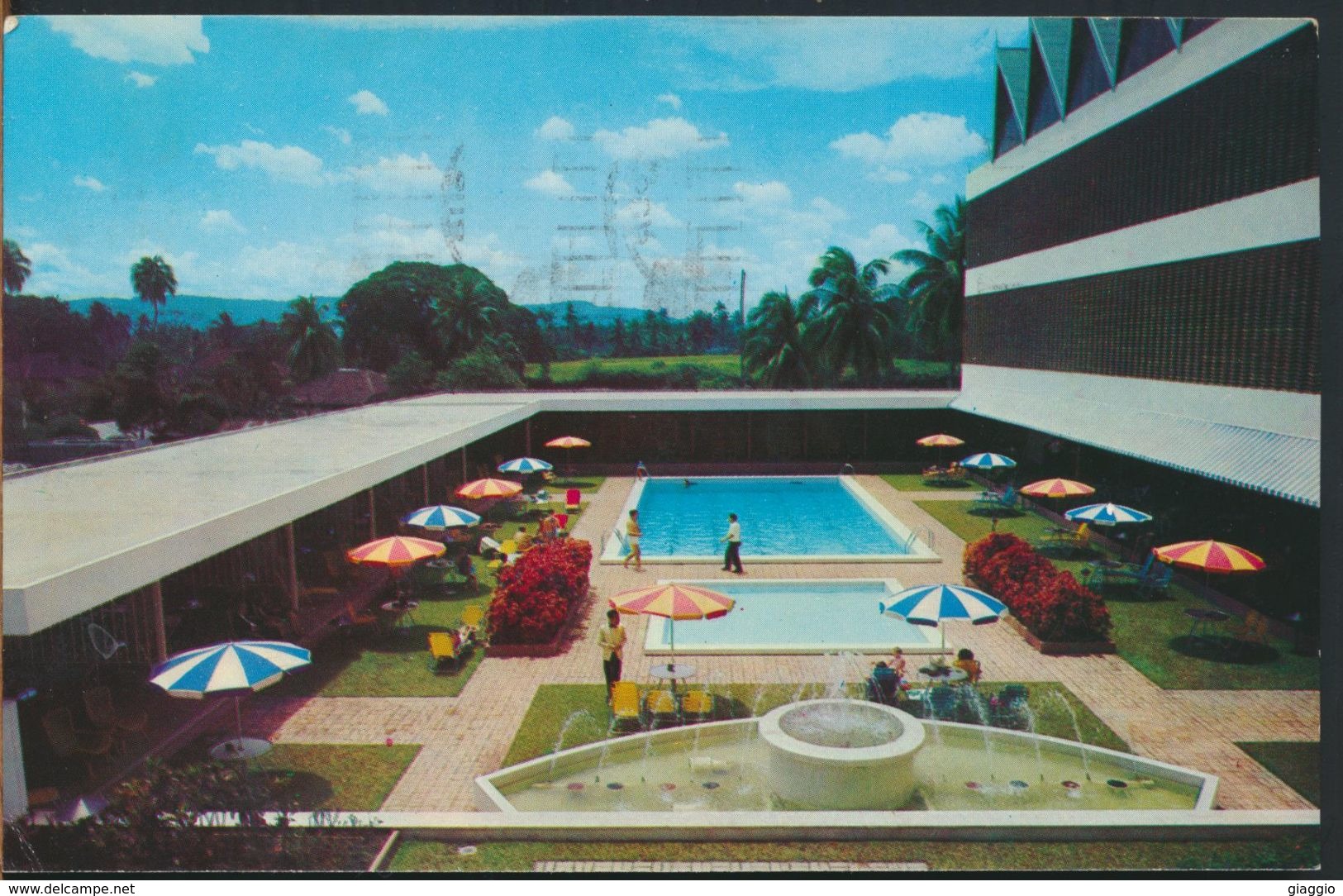 °°° 10877 - MALAYSIA - KUALA LUMPUR - FEDERAL HOTEL - 1972 With Stamps °°° - Malesia