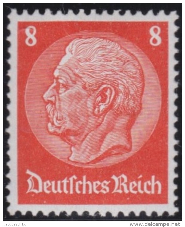 Deutsches  Reich   . Michel   .    485         .    **    .   POSTFRISCH     .   /  .    MNH - Ungebraucht