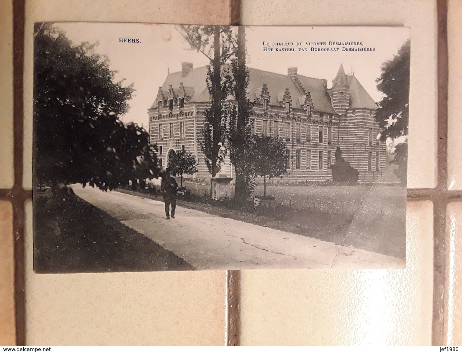 HEERS 1935 HET KASTEEL VAN BURGGRAAF - Heers