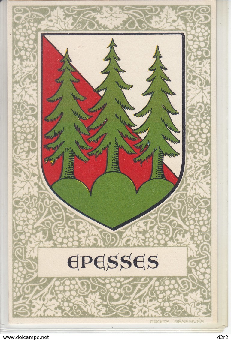 EPESSES - ILLUSTRATION - BLASON - N/C - TTB - Épesses