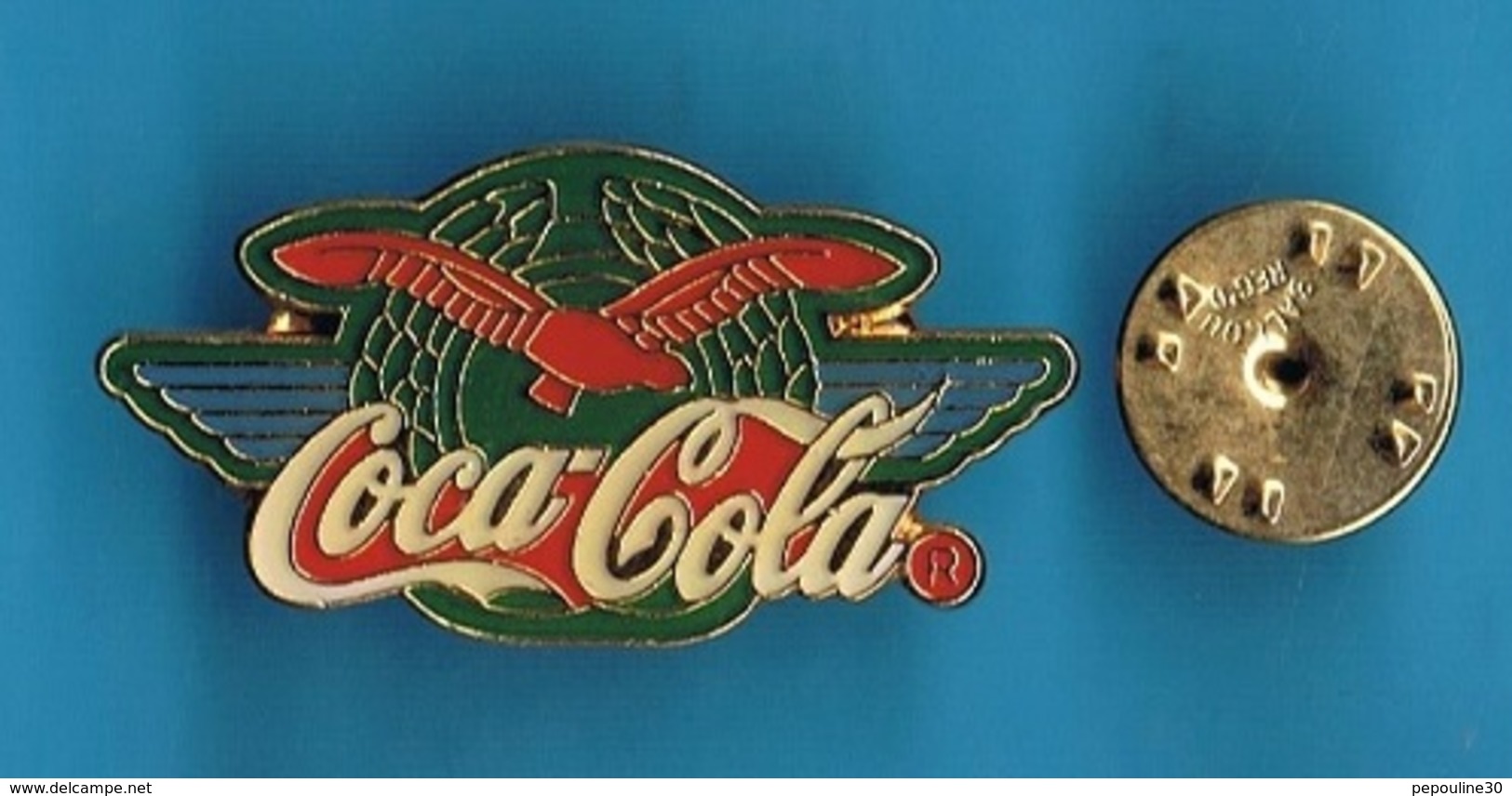 1 PIN'S  //    **  COCA COLA® ** . (© 1988 The Coca-Cola Company) - Coca-Cola