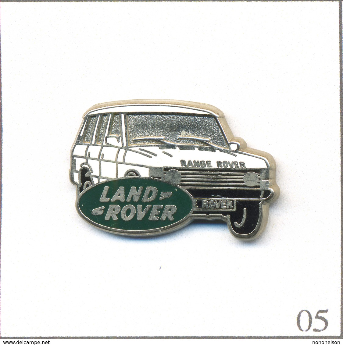Pin's Automobile - Rover / Range Rover - Carrosserie Blanche. Non Estampillé. Zamac. T580-05 - Rallye