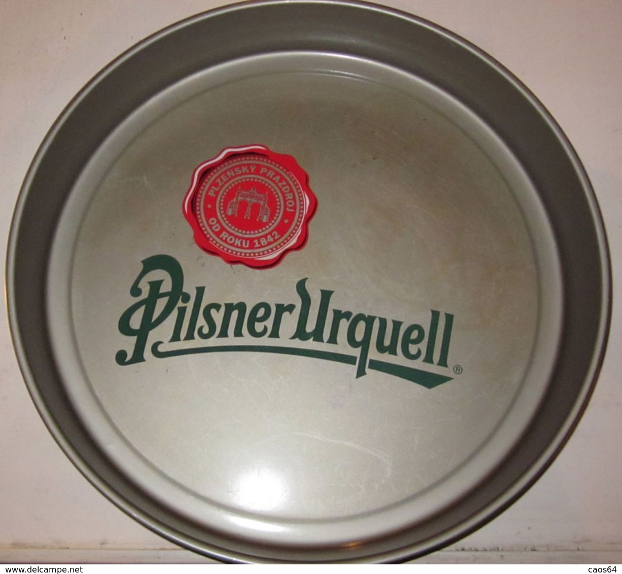 PILSNER URQUELL VASSOIO METALLO PLATEAU - Portate