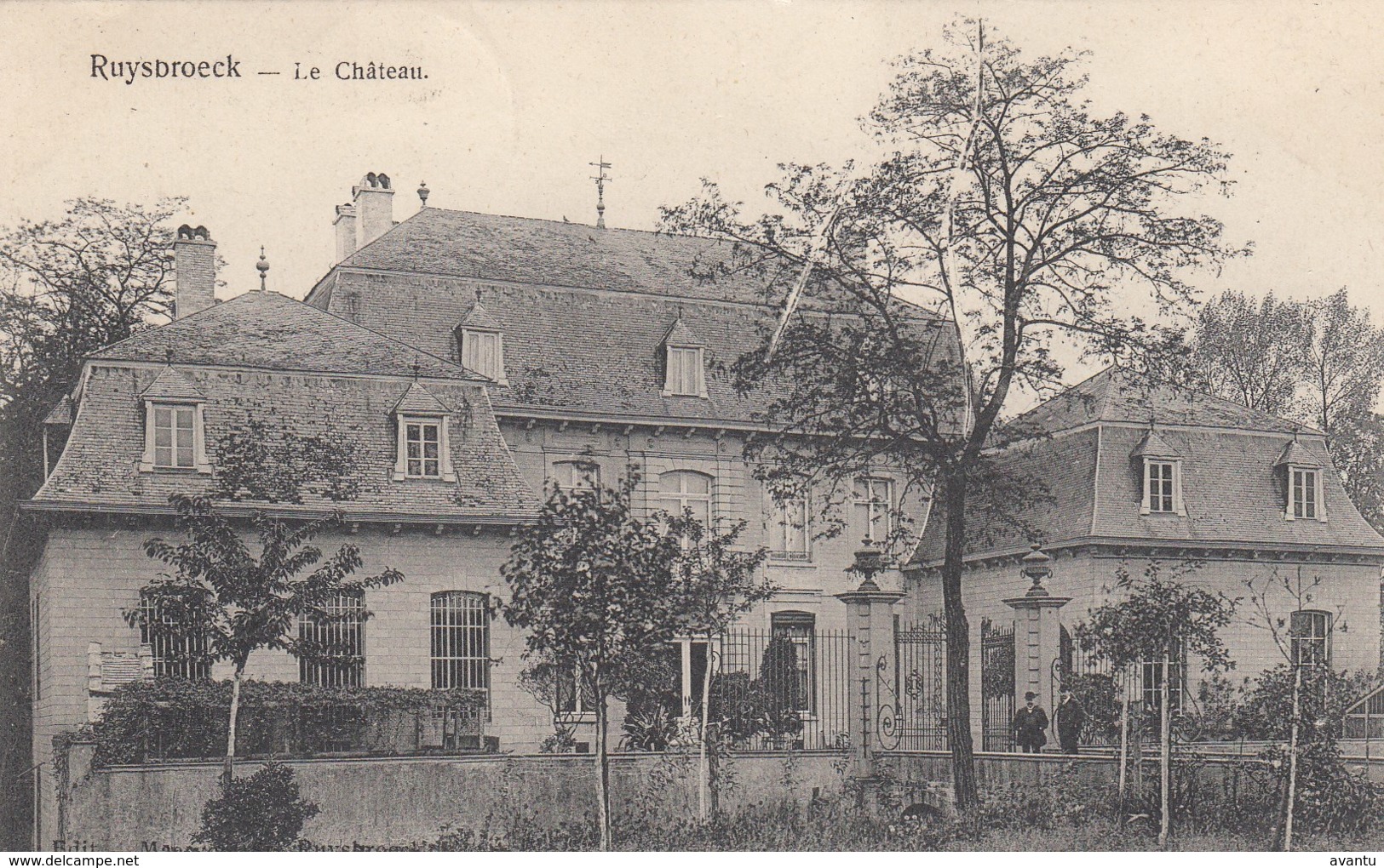 RUISBROEK / ST PIETERS LEEUW / KASTEEL / CHATEAU 1906 - Sint-Pieters-Leeuw