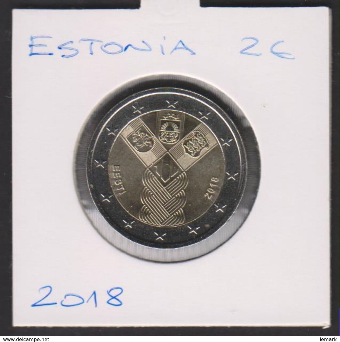 Estonia 2 Euro 2018 UNC  100 Years Of Independent Of Baltic States - Estonie