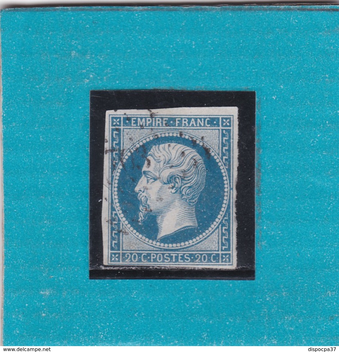 N° 14 B  PC X703 - REF 14616 + VARIETE - 1853-1860 Napoleon III