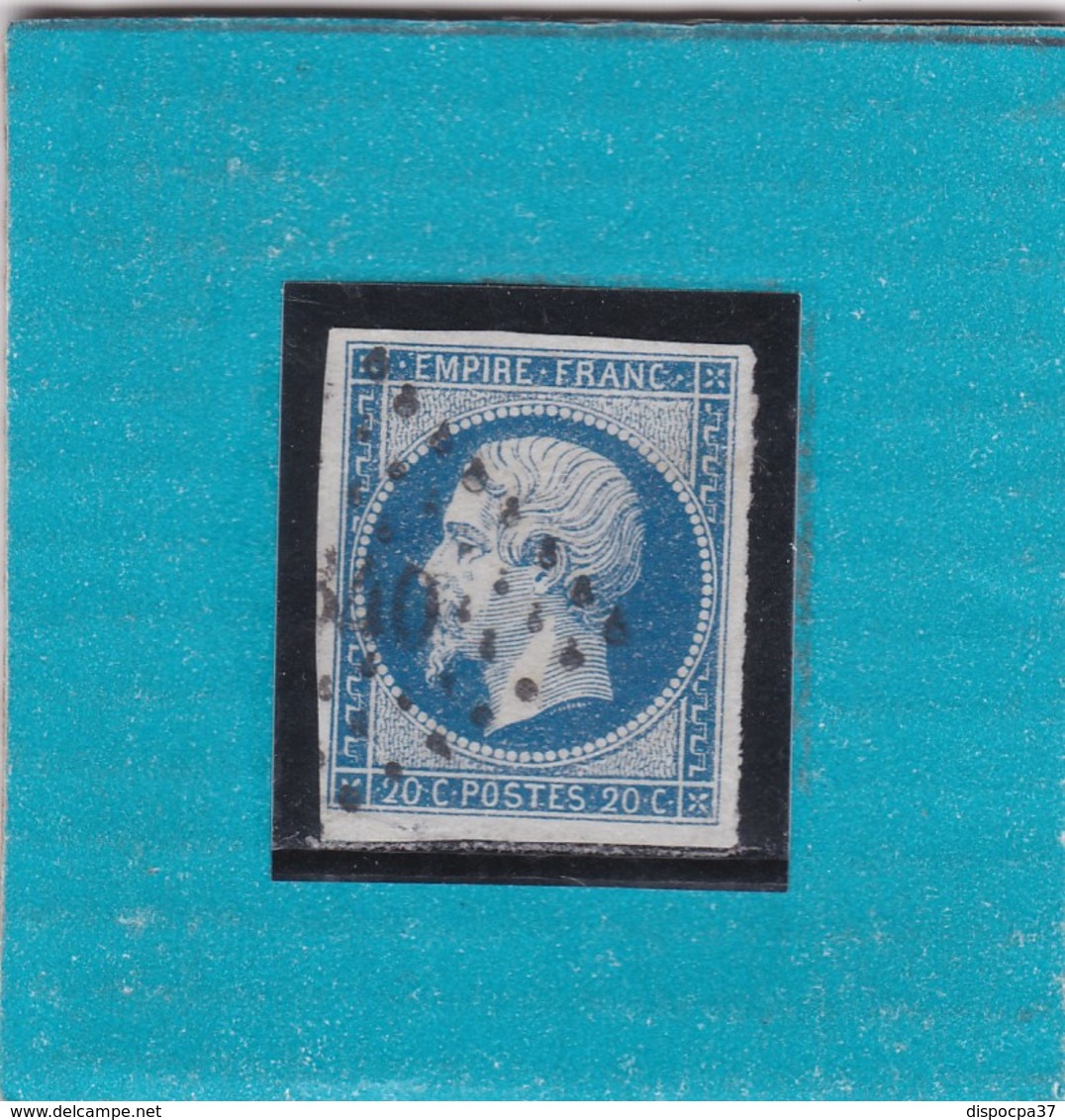 N° 14 A  PC  840  CHEMIRE-LE-GAUDIN  /  SARTHE - REF 14616 + VARIETE IND 10  COTE 60€ - 1853-1860 Napoléon III