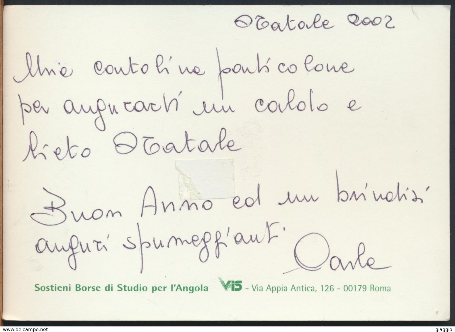 °°° 10884 - ANGOLA - SOSTIENI BORSE DI STUDIO PER L'ANGOLA °°° - Angola