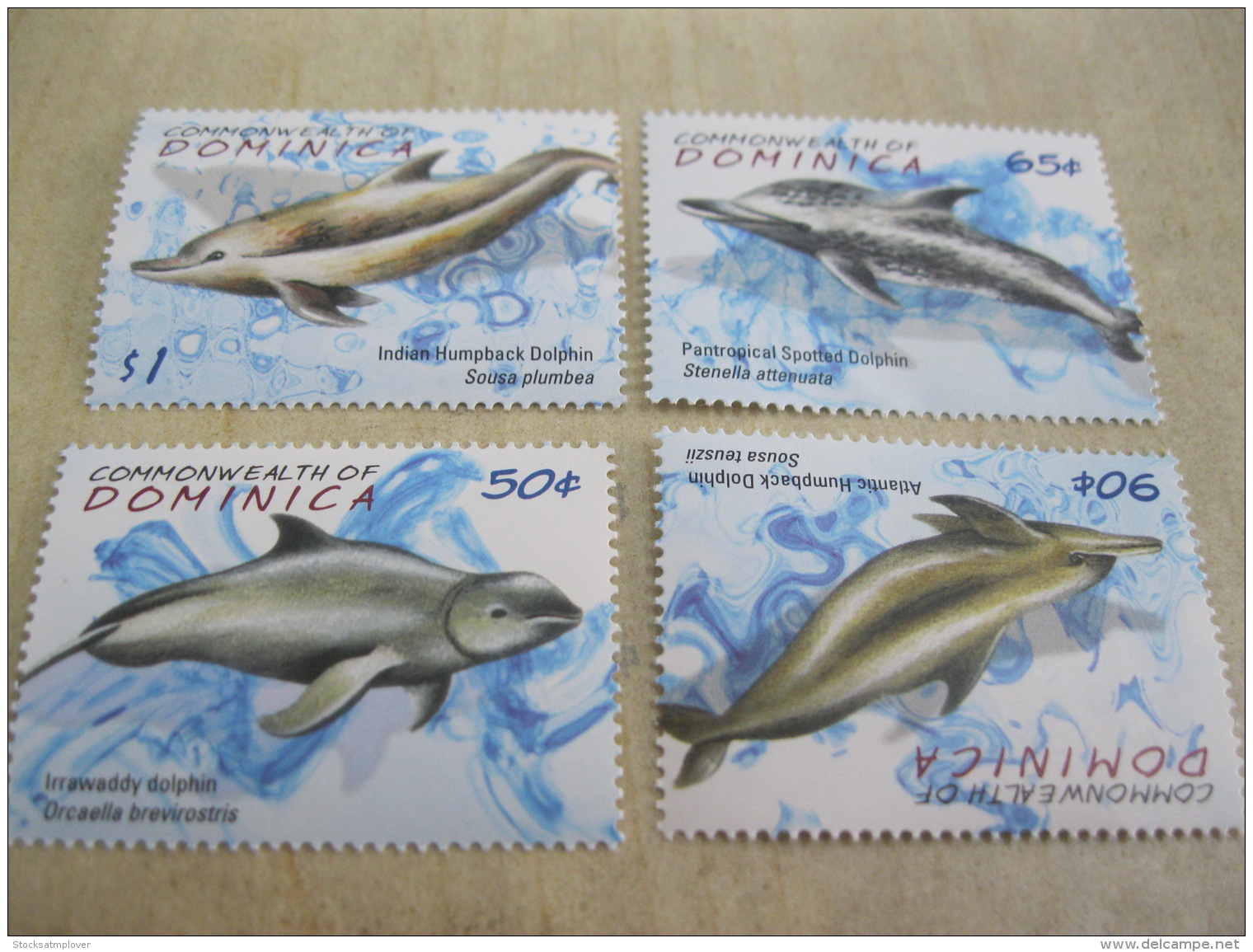 Dominica Dolphin Marine Life Fish I201802 - Dominica (1978-...)